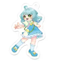 Ayu Chan - Key Chain - Acrylic Key Chain - VTuber Size-50 x 50 (mm)