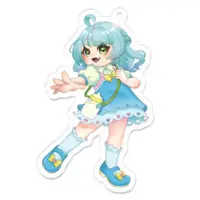 Ayu Chan - Key Chain - Acrylic Key Chain - VTuber Size-70 x 70 (mm)