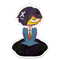 Dadada Meda - Key Chain - Acrylic Key Chain - VTuber Size-70 x 70 (mm)