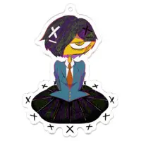 Dadada Meda - Key Chain - Acrylic Key Chain - VTuber Size-70 x 70 (mm)