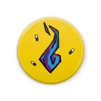 Dadada Meda - Badge - VTuber Size-44mm