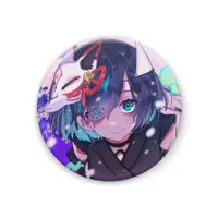 Kasumi Mitama - Badge - VTuber Size-44mm