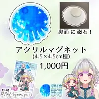 稀波 ゆら(まれは ゆら) - Character Card - Magnet - VTuber