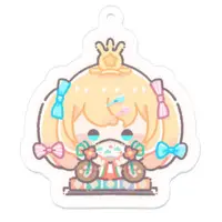 桃使ななな - Key Chain - Acrylic Key Chain - VTuber Size-50 x 50 (mm)