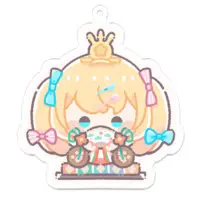 桃使ななな - Key Chain - Acrylic Key Chain - VTuber Size-70 x 70 (mm)