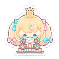 桃使ななな - Key Chain - Acrylic Key Chain - VTuber Size-100 x 100 (mm)