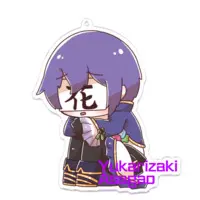紫咲蕣 - Key Chain - Acrylic Key Chain - VTuber Size-100 x 100 (mm)