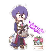 紫咲蕣 - Key Chain - Acrylic Key Chain - VTuber Size-100 x 100 (mm)