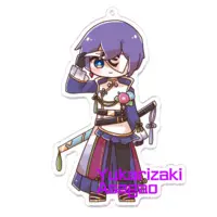 紫咲蕣 - Key Chain - Acrylic Key Chain - VTuber Size-100 x 100 (mm)