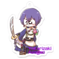 紫咲蕣 - Key Chain - Acrylic Key Chain - VTuber Size-50 x 50 (mm)