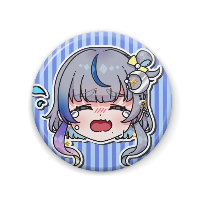 Shizuki Umiru - Badge - VTuber Size-57mm