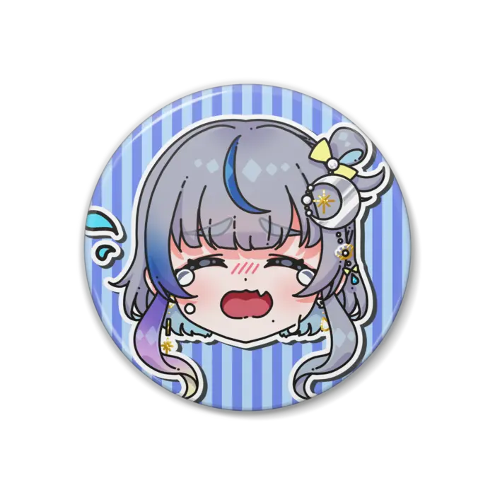 Shizuki Umiru - Badge - VTuber Size-38mm