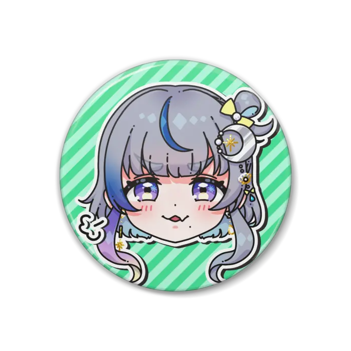 Shizuki Umiru - Badge - VTuber Size-38mm