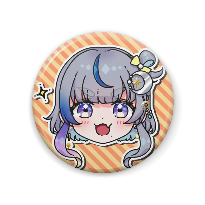 Shizuki Umiru - Badge - VTuber Size-57mm
