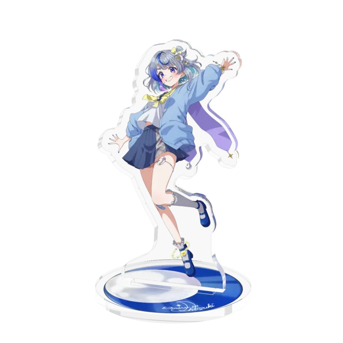 Shizuki Umiru - Acrylic stand - VTuber Size-70x70mm
