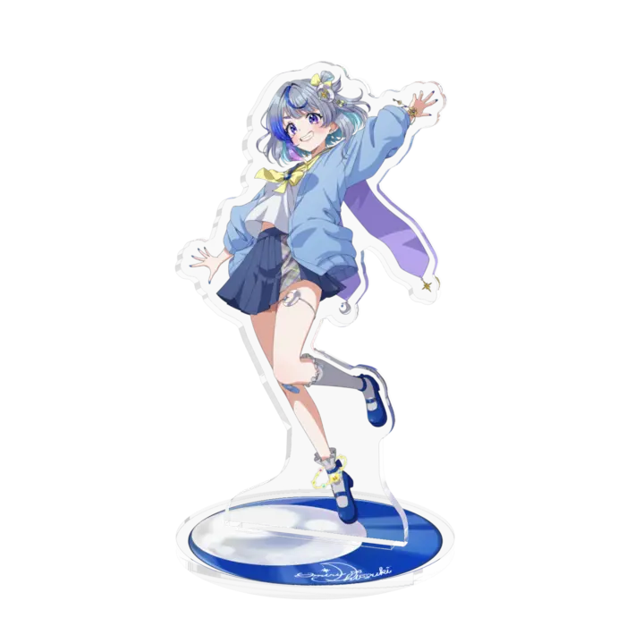 Shizuki Umiru - Acrylic stand - VTuber Size-100x100mm