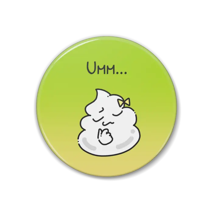Shizuki Umiru - Badge - VTuber Size-38mm