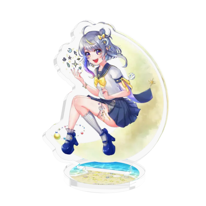 Shizuki Umiru - Acrylic stand - VTuber Size-50x50mm