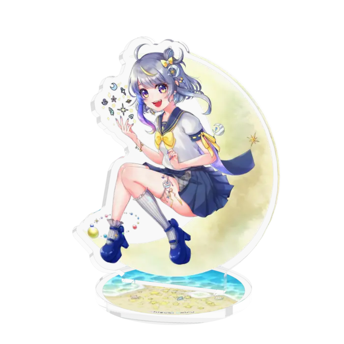 Shizuki Umiru - Acrylic stand - VTuber Size-70x70mm