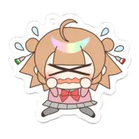 Egawa Ei & Ponpoko - Acrylic Key Chain - Key Chain - Ponpoko & Peanuts-kun