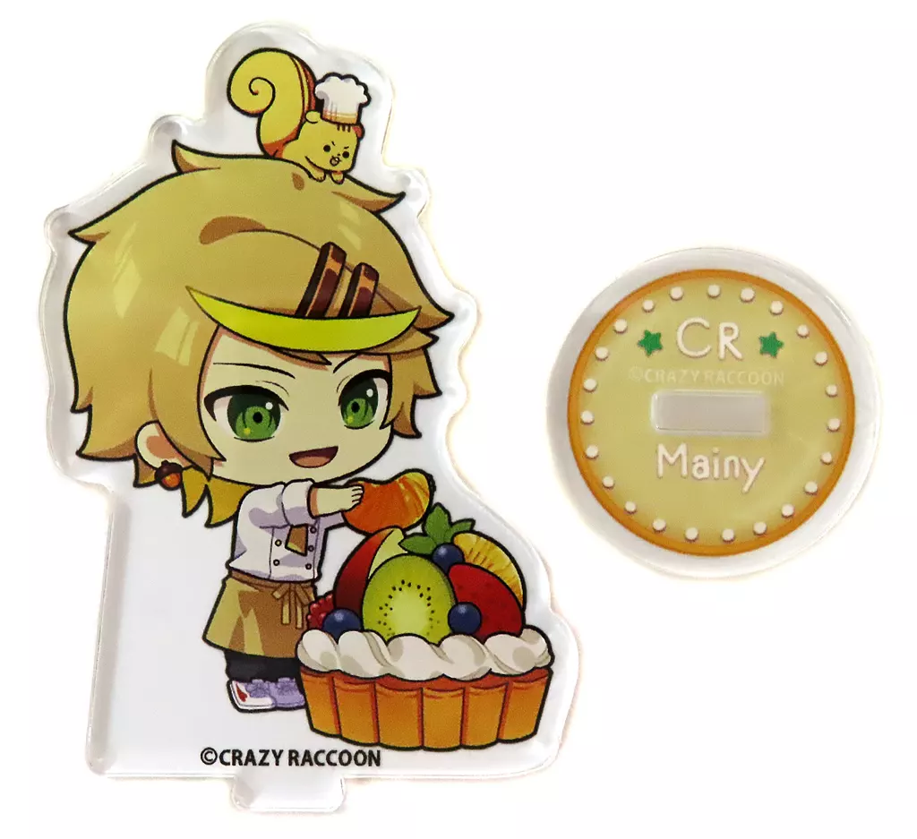 Mainy - Acrylic stand - Crazy Raccoon