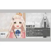 Machita Chima - Stickers - Nijisanji