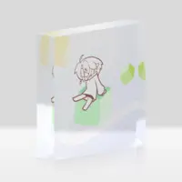 Torao-ji Wamo - Acrylic Block - VTuber Size-100x100mm