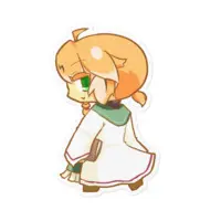 Torao-ji Wamo - Stickers - VTuber Size-100 x 100 (mm)