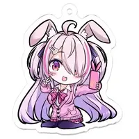 Honey Rabbit - Key Chain - Acrylic Key Chain - VTuber