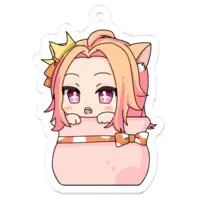 Mita Mitan - Key Chain - Acrylic Key Chain - VTuber Size-50 x 50 (mm)