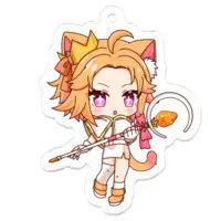 Mita Mitan - Key Chain - Acrylic Key Chain - VTuber Size-50 x 50 (mm)