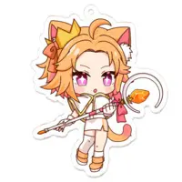 Mita Mitan - Key Chain - Acrylic Key Chain - VTuber Size-70 x 70 (mm)