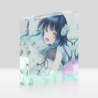 雪月らい - Acrylic Block - VTuber Size-100x100mm