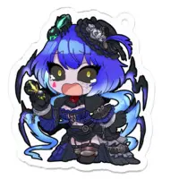 Suda. - Acrylic Key Chain - Key Chain - VTuber Size-50 x 50 (mm)