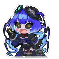 Suda. - Acrylic Key Chain - Key Chain - VTuber Size-100 x 100 (mm)