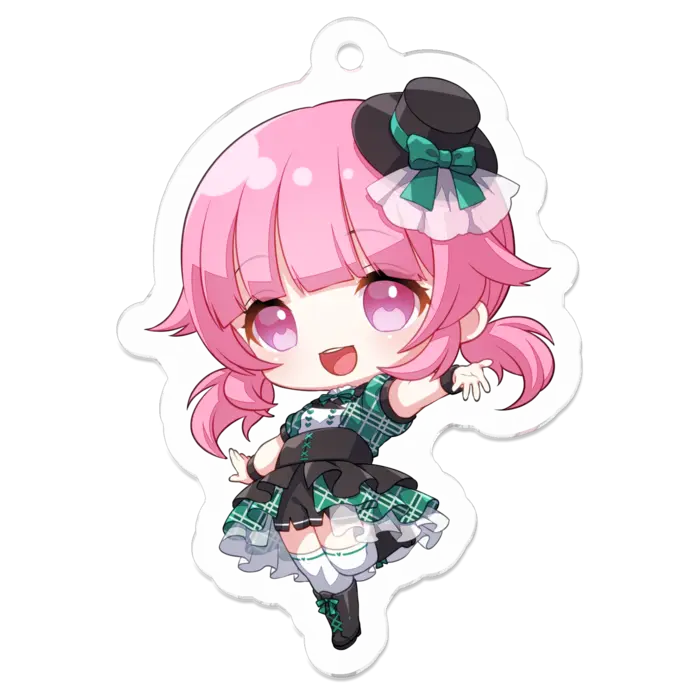 桃禾あいむ - Acrylic Key Chain - Key Chain - VTuber