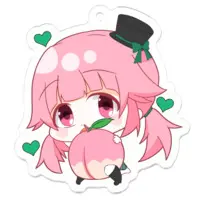 桃禾あいむ - Acrylic Key Chain - Key Chain - VTuber