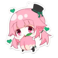 桃禾あいむ - Acrylic Key Chain - Key Chain - VTuber