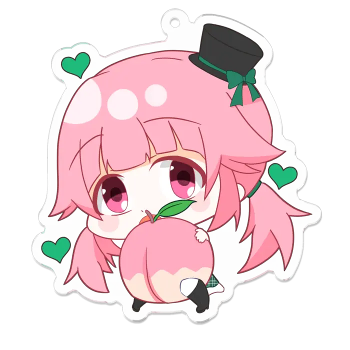 桃禾あいむ - Acrylic Key Chain - Key Chain - VTuber