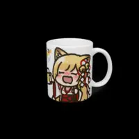 Tsukimiya Mai - Tumbler, Glass - VTuber Size-D 8cm H 9.5cm
