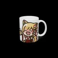 Tsukimiya Mai - Tumbler, Glass - VTuber Size-D 8cm H 9.5cm