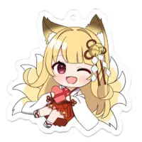 Tsukimiya Mai - Key Chain - Acrylic Key Chain - VTuber Size-50 x 50 (mm)