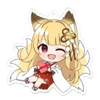 Tsukimiya Mai - Key Chain - Acrylic Key Chain - VTuber Size-70 x 70 (mm)