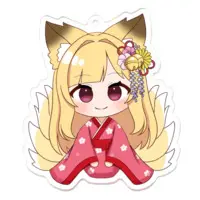 Tsukimiya Mai - Key Chain - Acrylic Key Chain - VTuber Size-70 x 70 (mm)