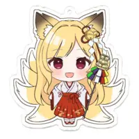 Tsukimiya Mai - Key Chain - Acrylic Key Chain - VTuber Size-70 x 70 (mm)