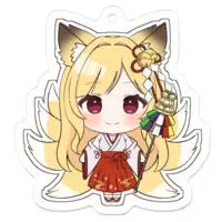 Tsukimiya Mai - Key Chain - Acrylic Key Chain - VTuber Size-50 x 50 (mm)