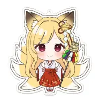 Tsukimiya Mai - Key Chain - Acrylic Key Chain - VTuber Size-100 x 100 (mm)