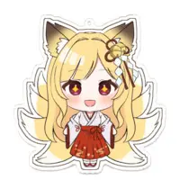 Tsukimiya Mai - Key Chain - Acrylic Key Chain - VTuber Size-100 x 100 (mm)