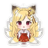Tsukimiya Mai - Key Chain - Acrylic Key Chain - VTuber Size-70 x 70 (mm)