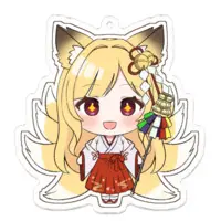 Tsukimiya Mai - Key Chain - Acrylic Key Chain - VTuber Size-70 x 70 (mm)